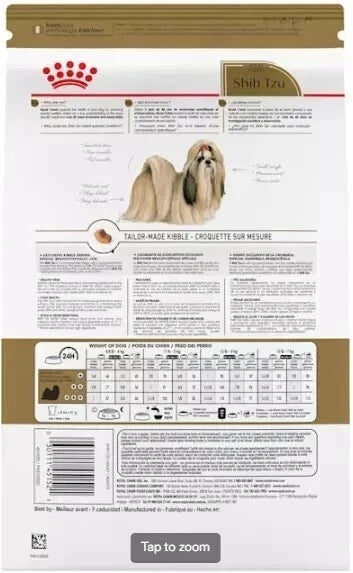 Royal Canin Breed Health Nutrition Shih Tzu Adult Dry Dog Food, 10lb