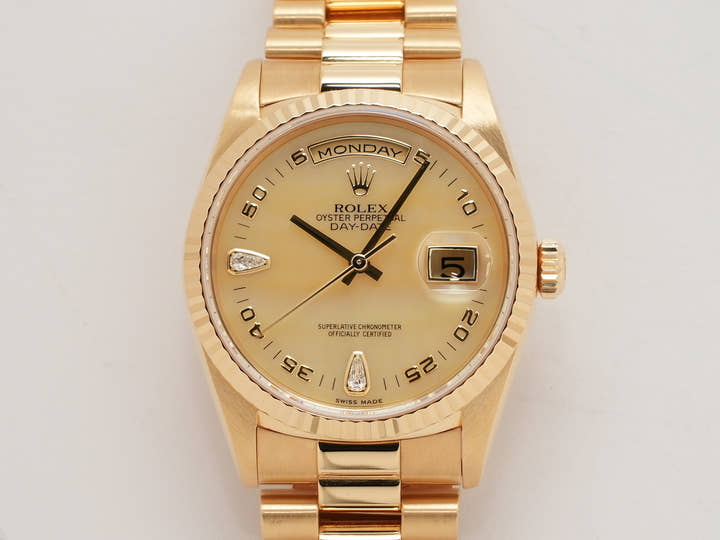 Rolex Day-Date 36 Ref.18238N2BR W number