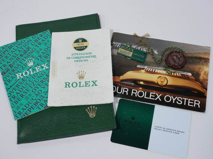 Rolex Day-Date 36 Reference 18048 No. 88