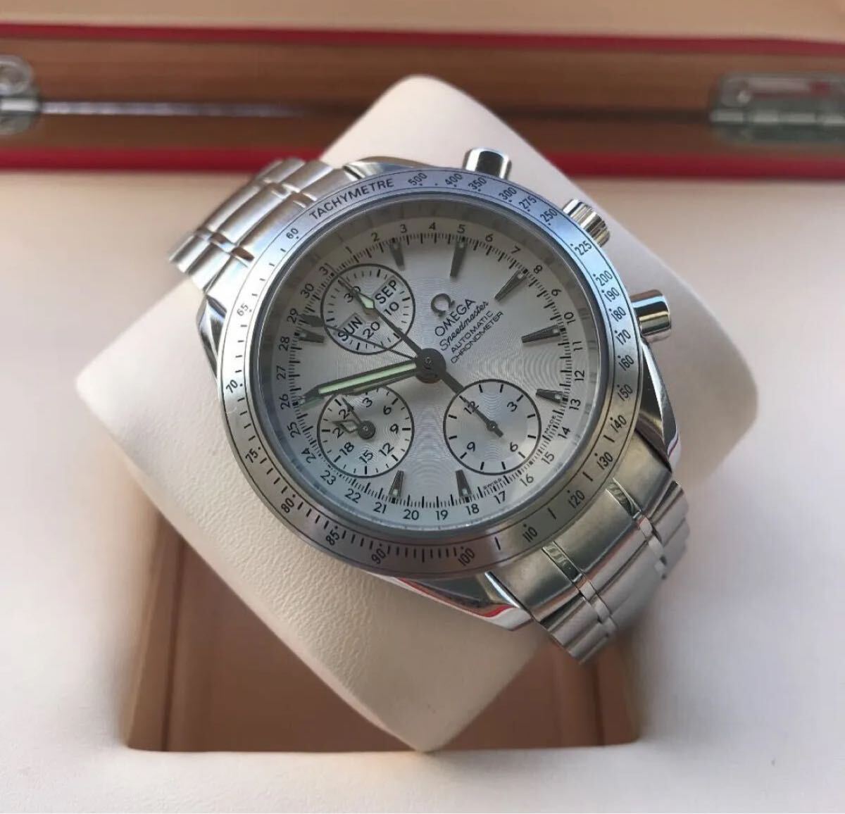Omega Speedmaster Day-Date 3221.30 Triple Calendar Chronograph Men's Automatic Watch