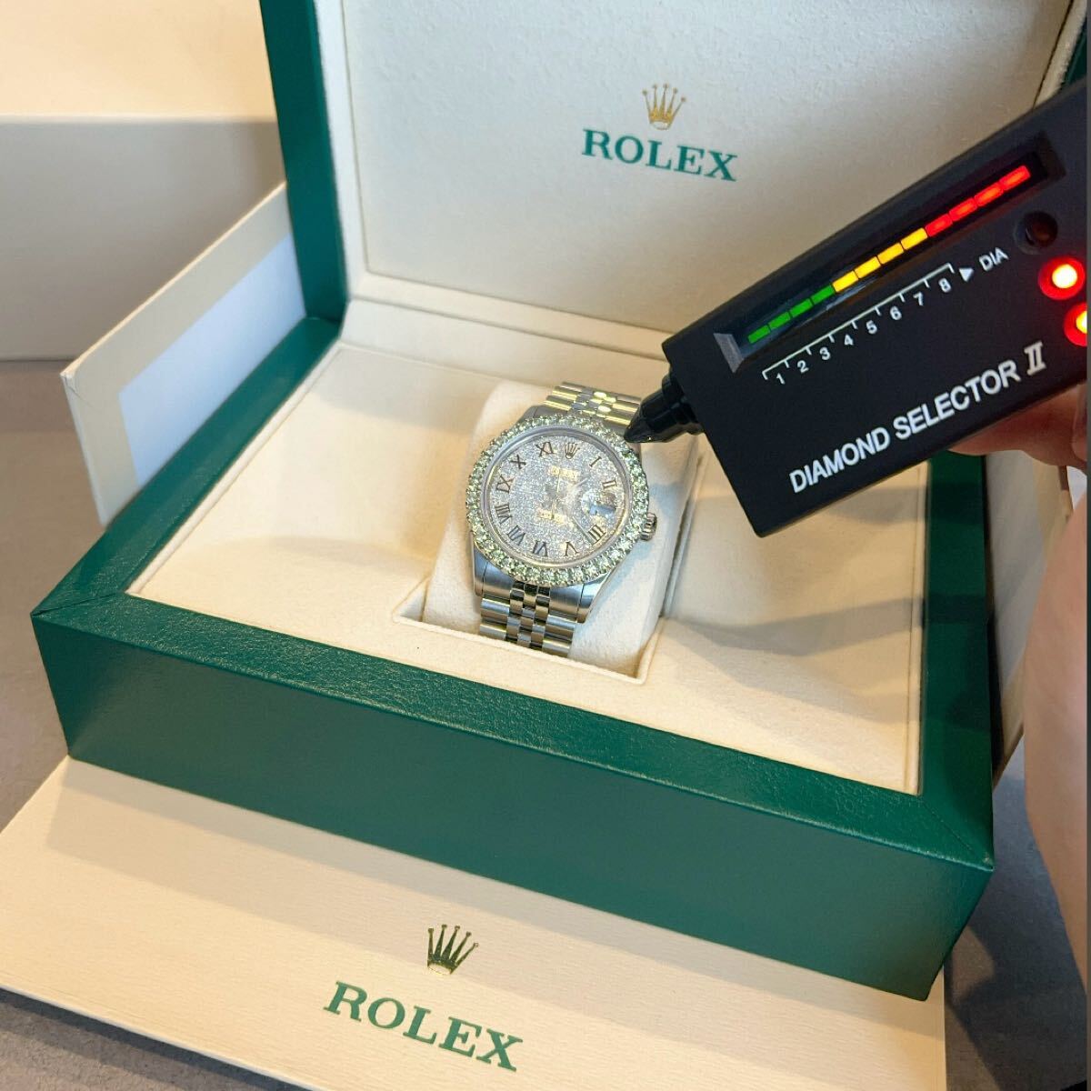 ROLEX Datejust 36MM Stainless Steel Diamond