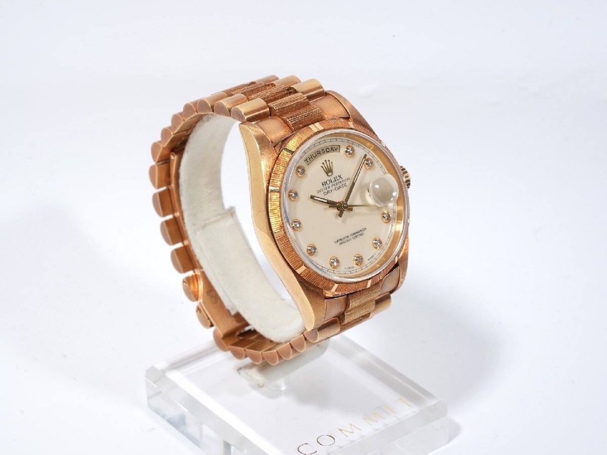 Rolex Day-Date Ref. 18248 18KYG Ivory Dial