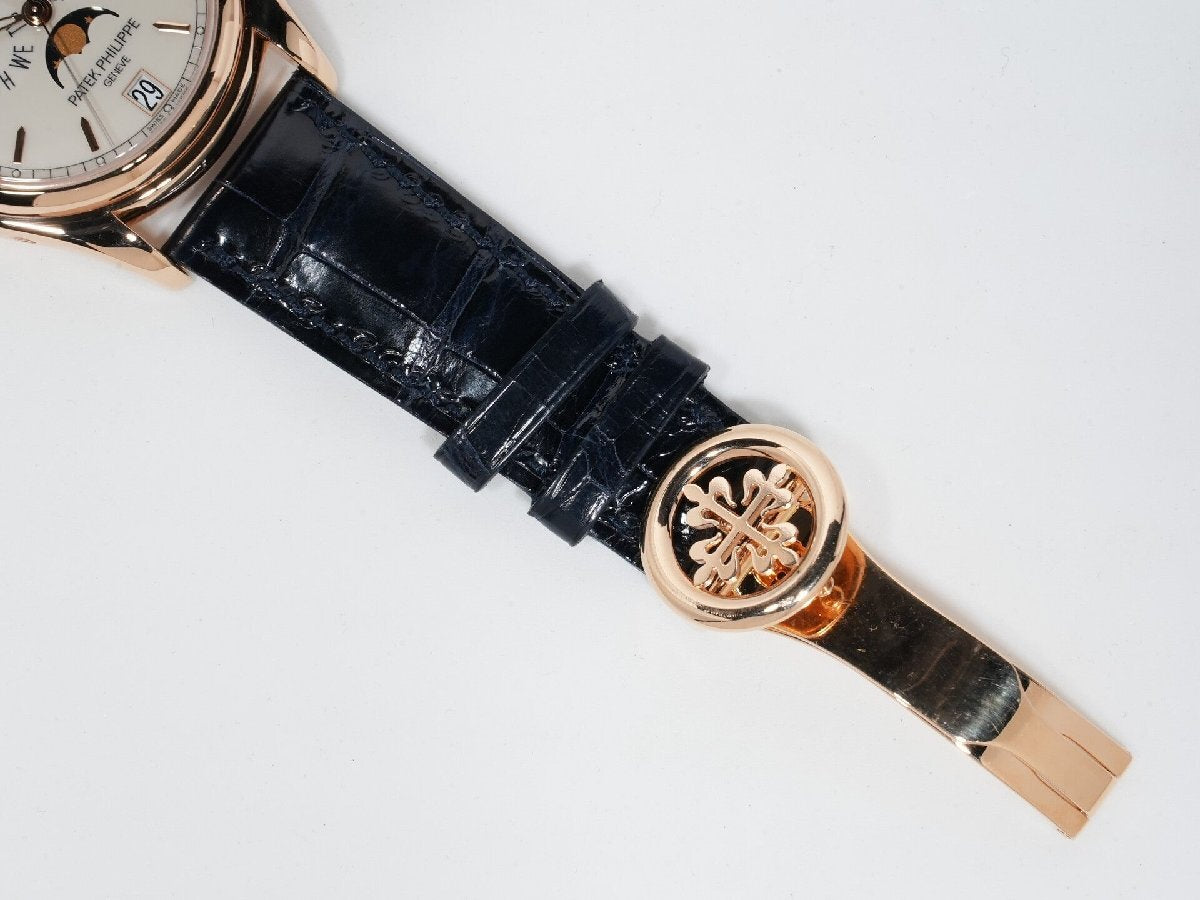 Patek Philippe Annual Calendar Moon Phase Tiffany & Co. Ref. 5146R-001 18KRG Ivory Dial