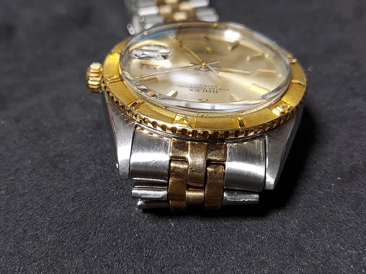 Rolex 1625 Thunderbird gold and stainless steel combination model. Overhauled last year. Exterior polished. Beautiful men's size: 36mm (excluding crown). Fits sizes 18cm to 22cm.