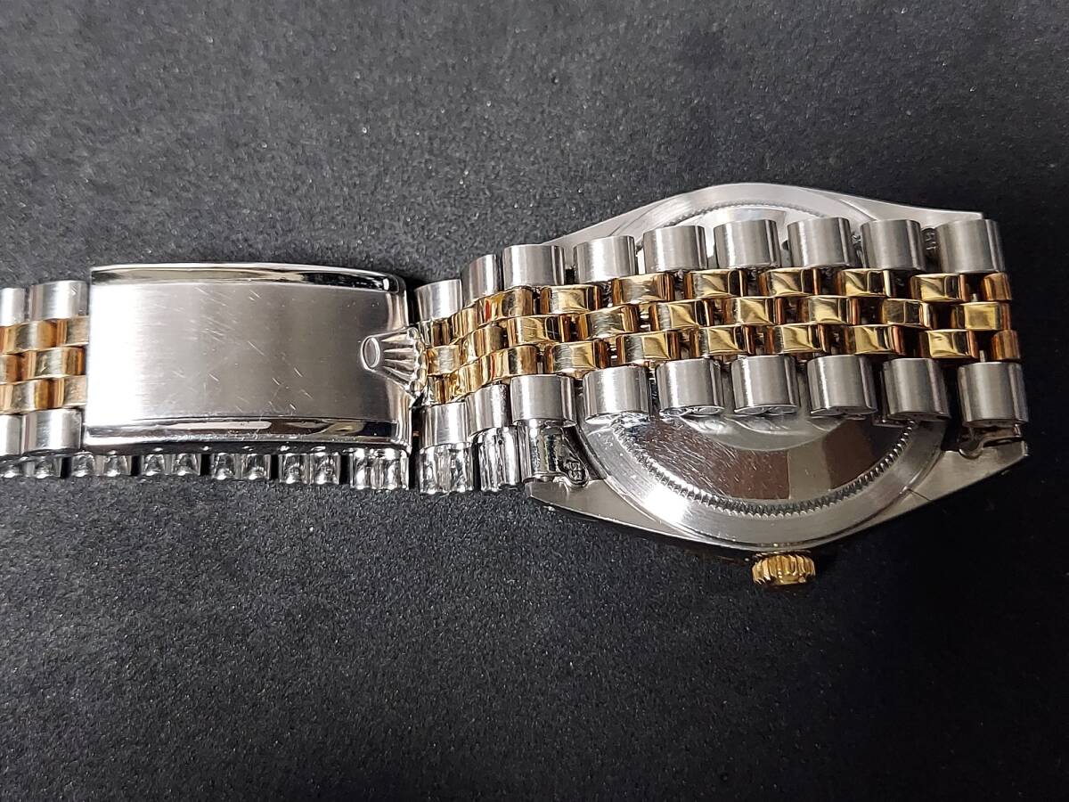 Rolex 1625 Thunderbird gold and stainless steel combination model. Overhauled last year. Exterior polished. Beautiful men's size: 36mm (excluding crown). Fits sizes 18cm to 22cm.