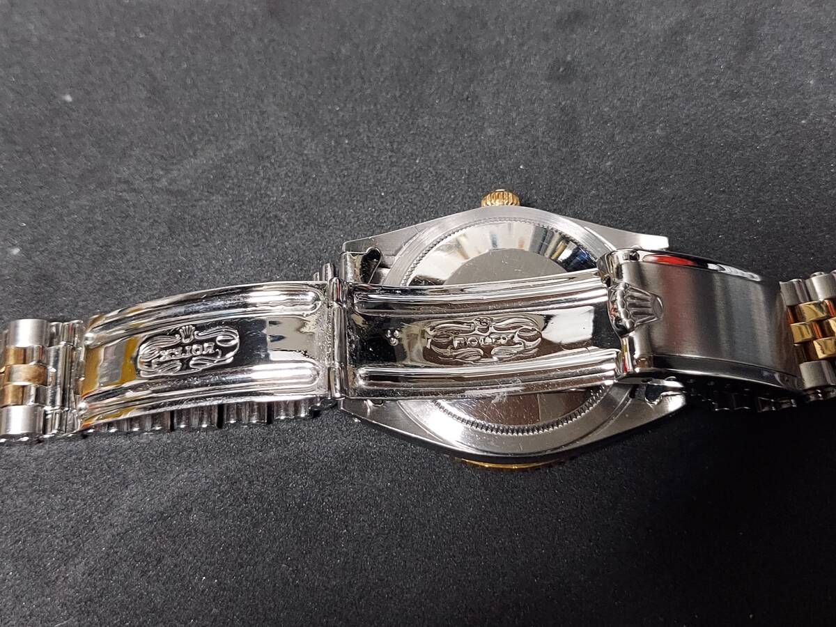 Rolex 1625 Thunderbird gold and stainless steel combination model. Overhauled last year. Exterior polished. Beautiful men's size: 36mm (excluding crown). Fits sizes 18cm to 22cm.