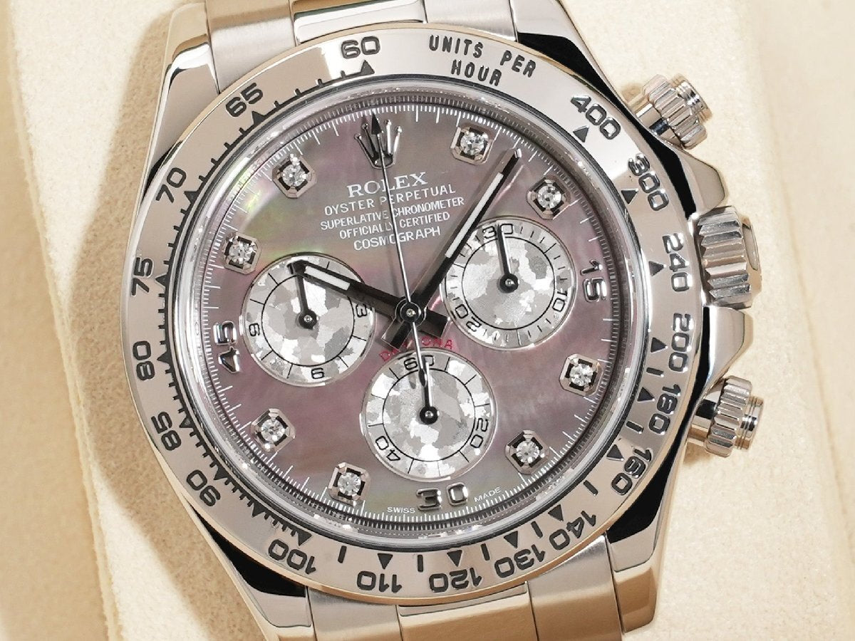 Rolex Daytona Ref. 116509NG 18K White Gold Black Shell Dial