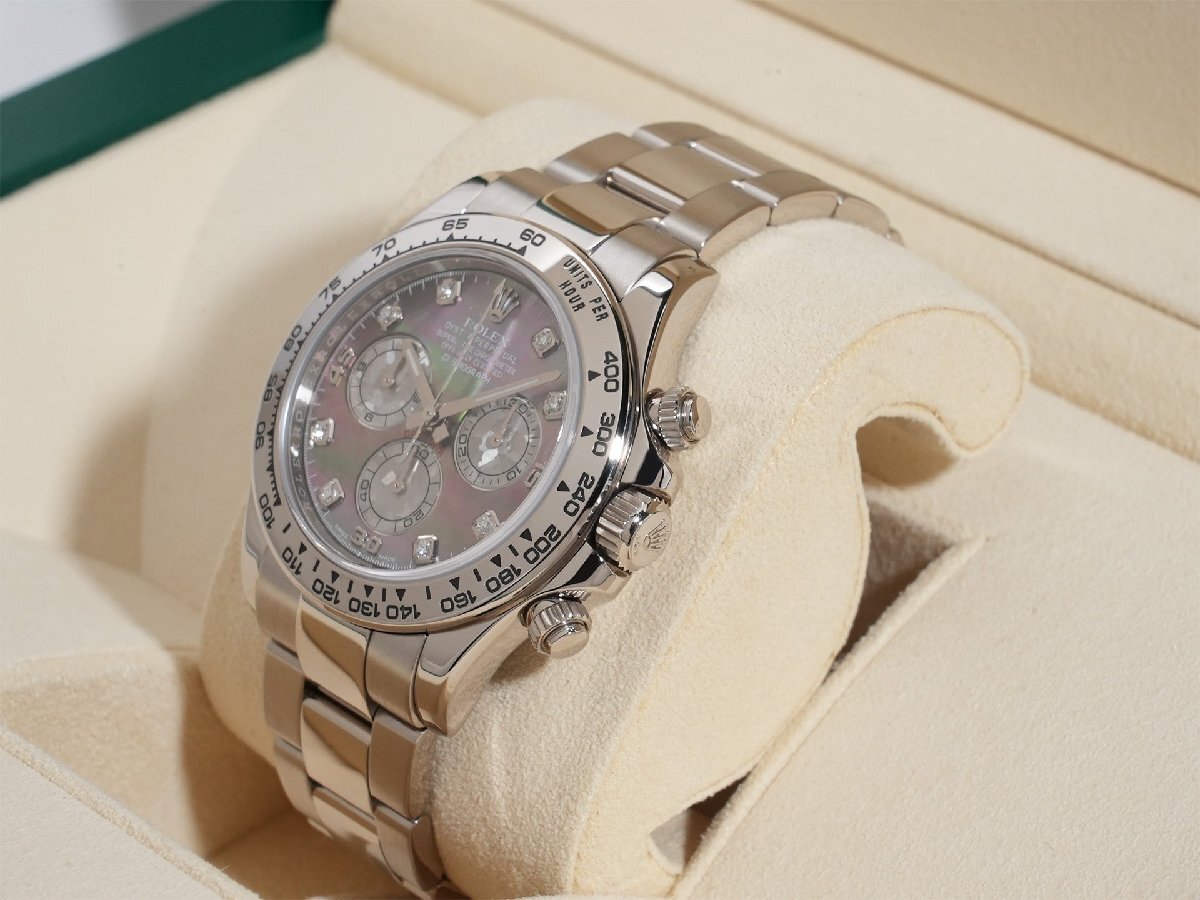 Rolex Daytona Ref. 116509NG 18K White Gold Black Shell Dial