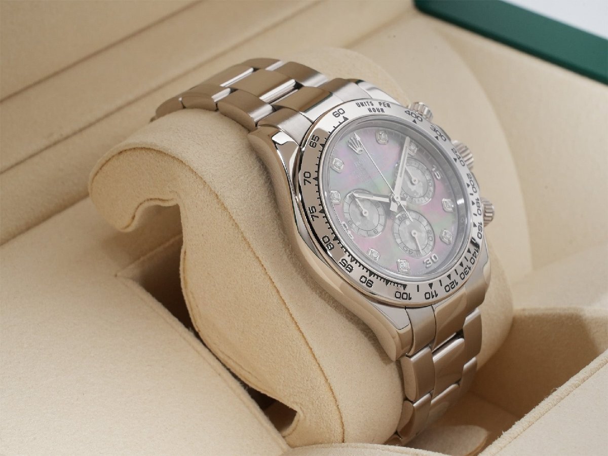 Rolex Daytona Ref. 116509NG 18K White Gold Black Shell Dial