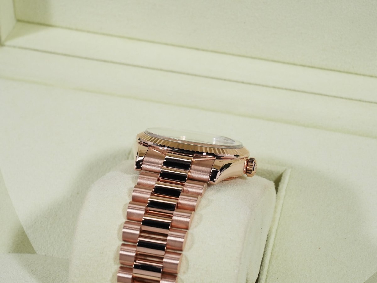 Rolex Day-Date Ref. 118235A 18KPG Pink x 10P Diamond Dial