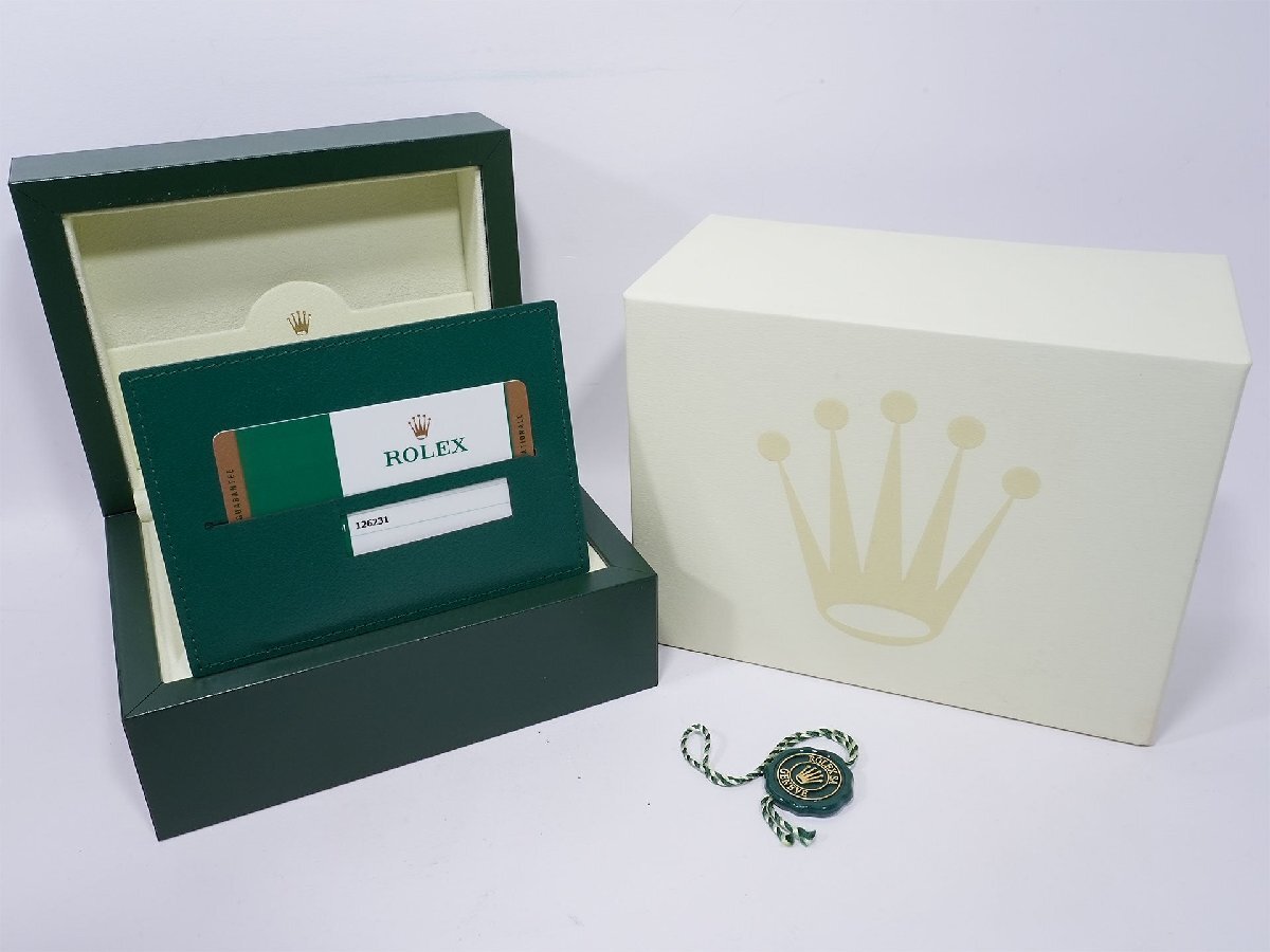 Rolex Datejust 36 Ref. 126231 Stainless Steel/ERG Chocolate with Holographic Computer Dial and Oyster Bracelet