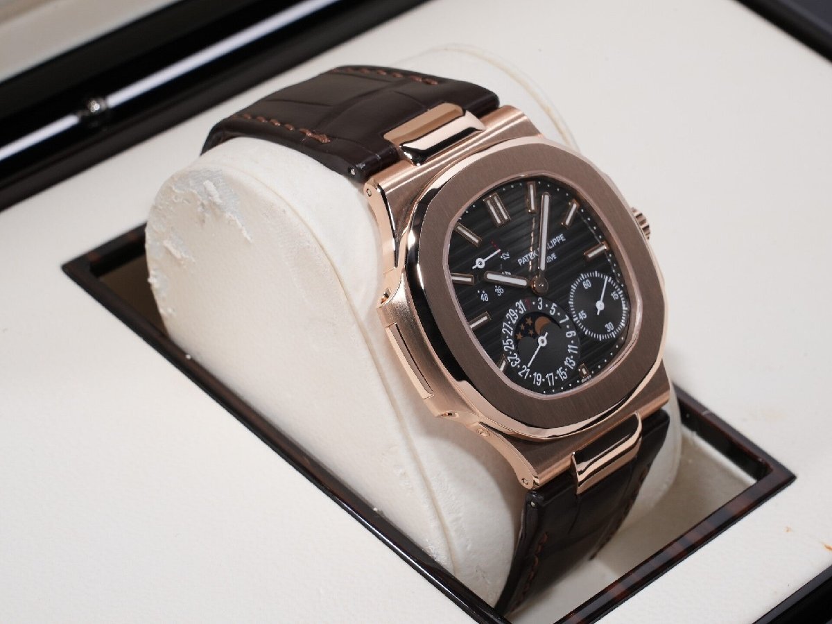Patek Philippe Nautilus Ref. 5712R-001 Black Brown Dial