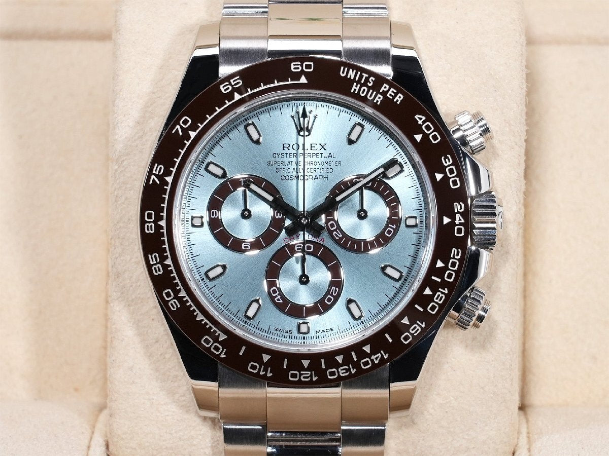 Rolex Daytona Ref. 116506 Platinum Ice Blue Dial