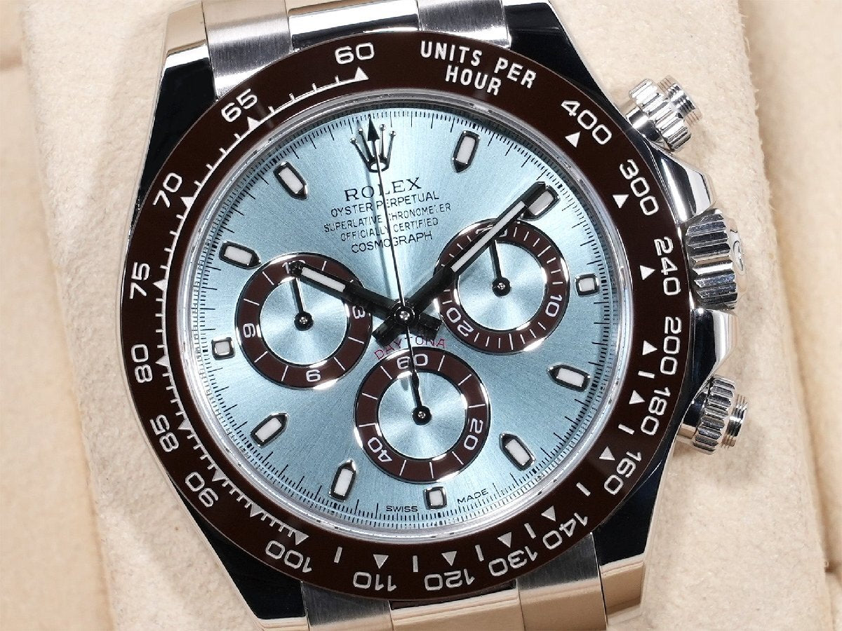 Rolex Daytona Ref. 116506 Platinum Ice Blue Dial