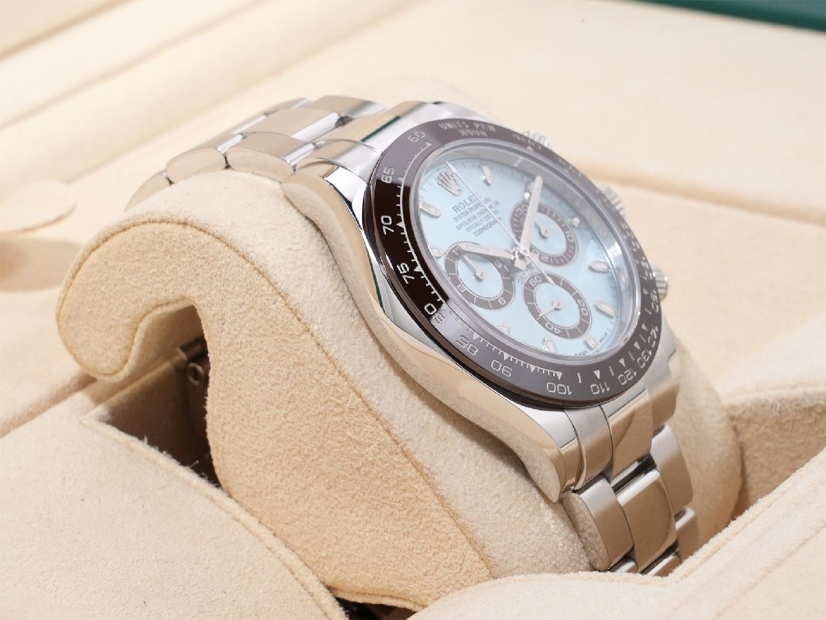 Rolex Daytona Ref. 116506 Platinum Ice Blue Dial