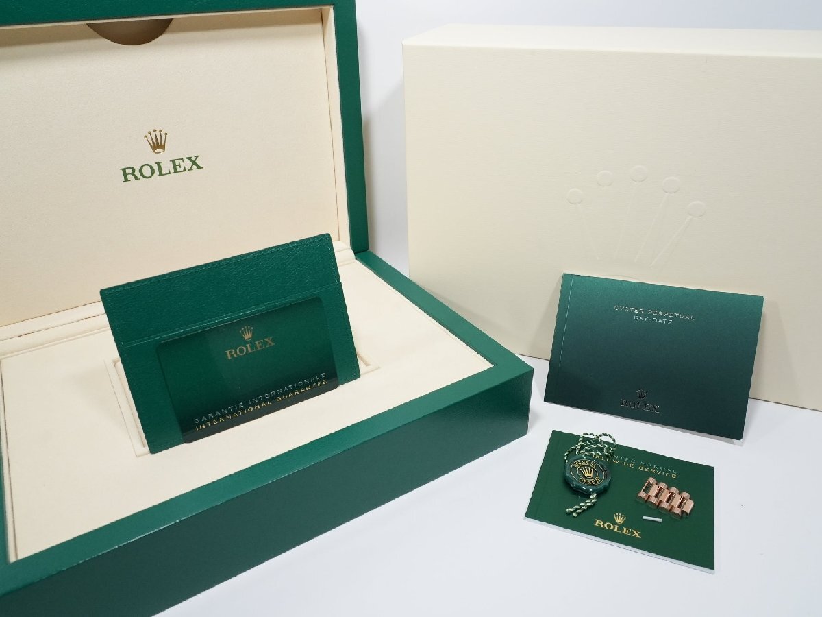 Rolex Day-Date 36 Ref. 128345RBR Everose Gold Eisenkiesel Dial