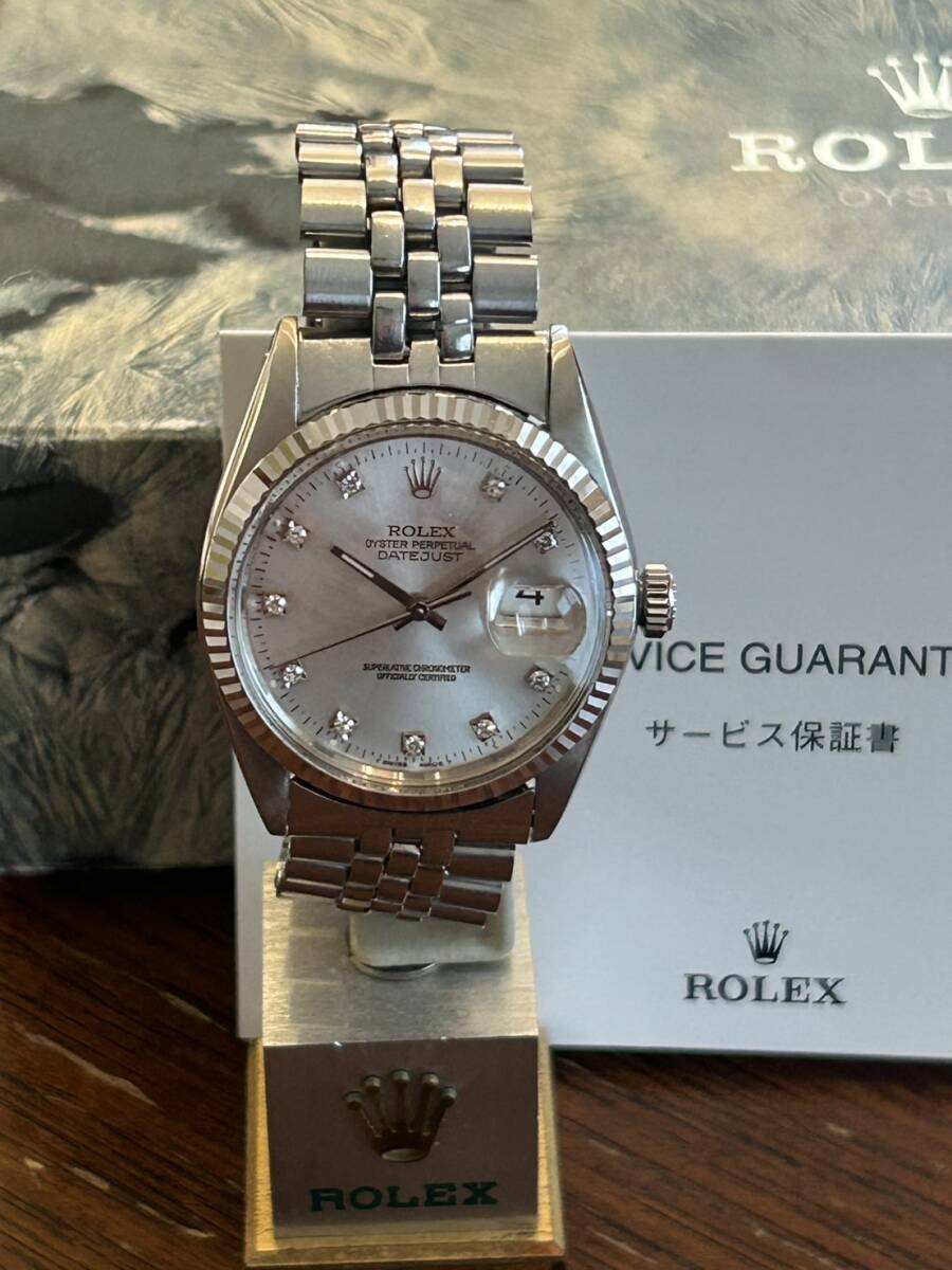 Rare Antique ROLEX DateJust 16014 "10P Dial"