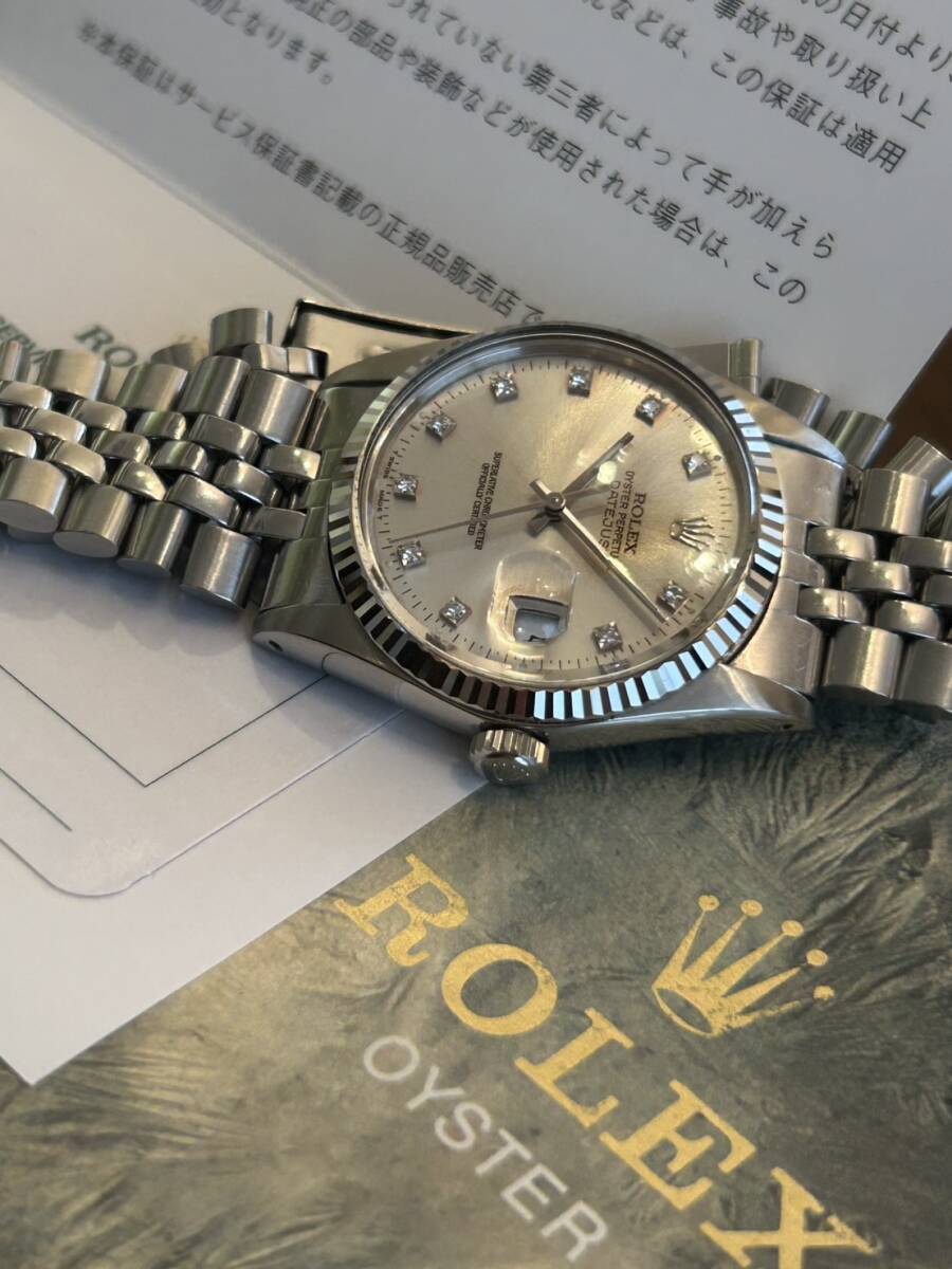 Rare Antique ROLEX DateJust 16014 "10P Dial"