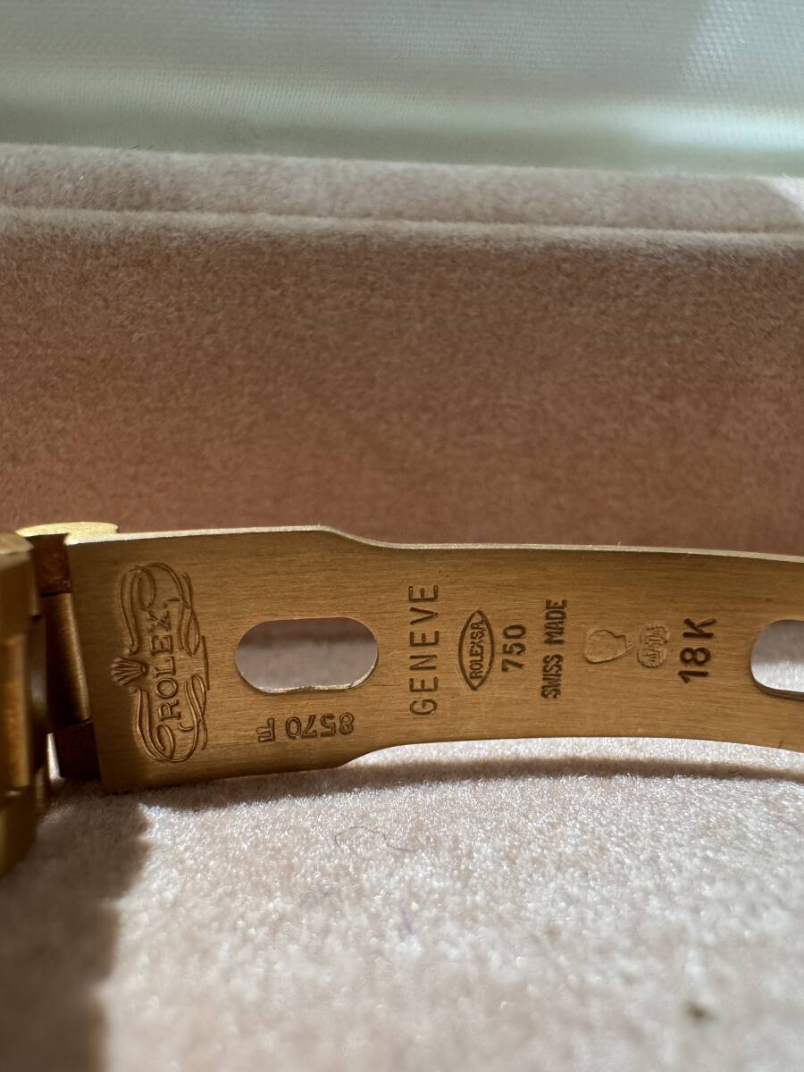 ROLEX Datejust 69178 No. 90, circa 1965, 10 Diamonds, Solid Gold, 18K Yellow Gold, Women's, Box, Warranty Card, Working Condition