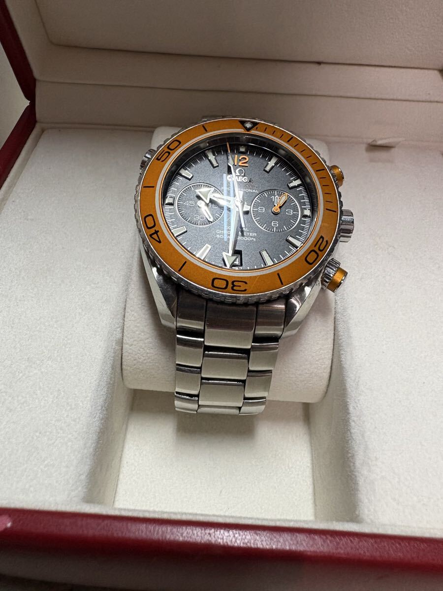 OMEGA 232.30.46.51.01.002 Seamaster Planet Ocean 600M Date Chronograph Automatic Men's Watch, Pre-owned