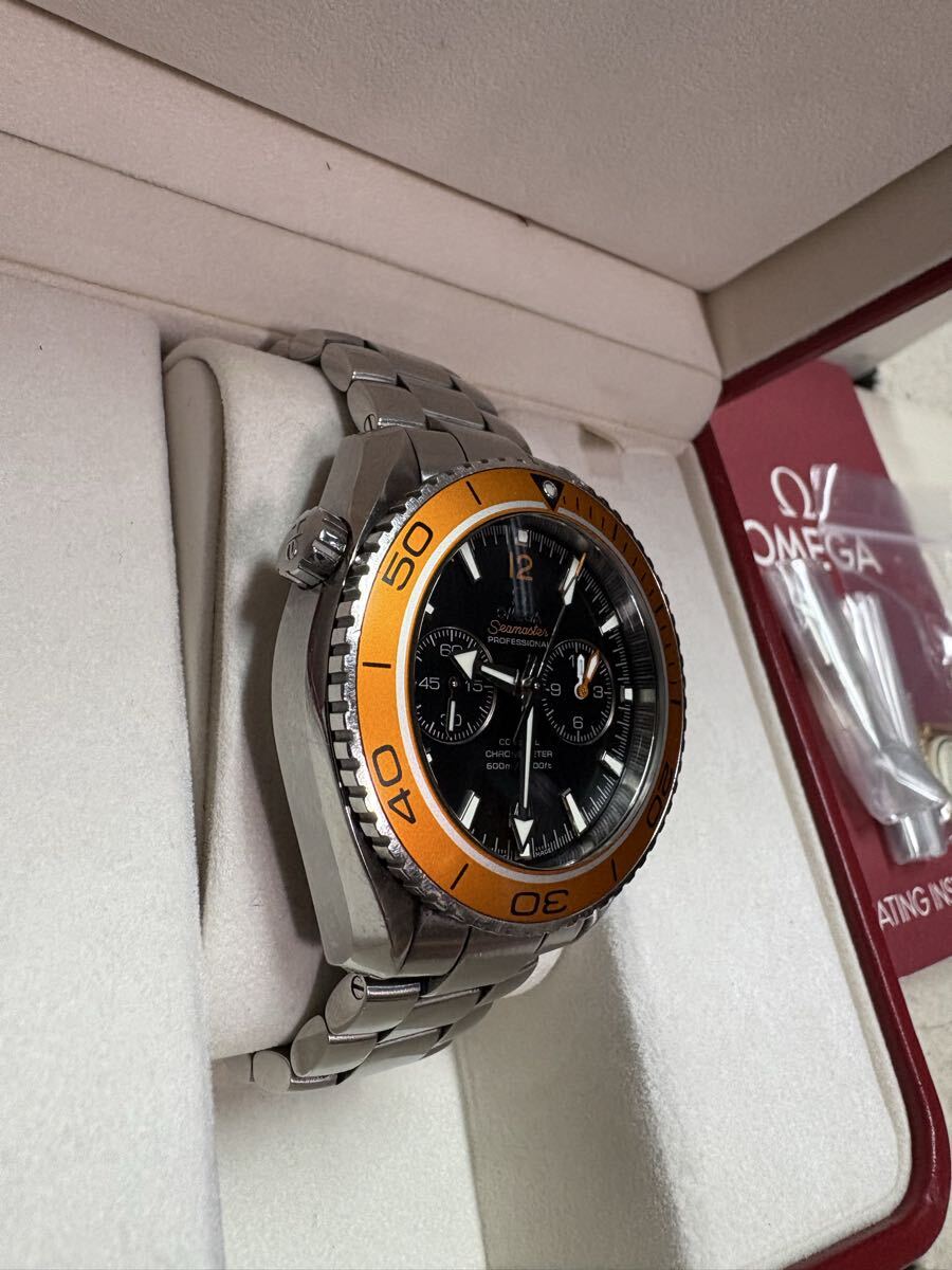 OMEGA 232.30.46.51.01.002 Seamaster Planet Ocean 600M Date Chronograph Automatic Men's Watch, Pre-owned