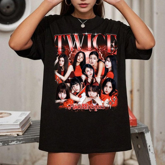 Twice Red Whispers Shirt, Twice Ten: The Story Goes On Shirt