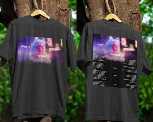 Halsey Back To Badlands Tour 2025 2026 Shirt Retro Graphic Shirt
