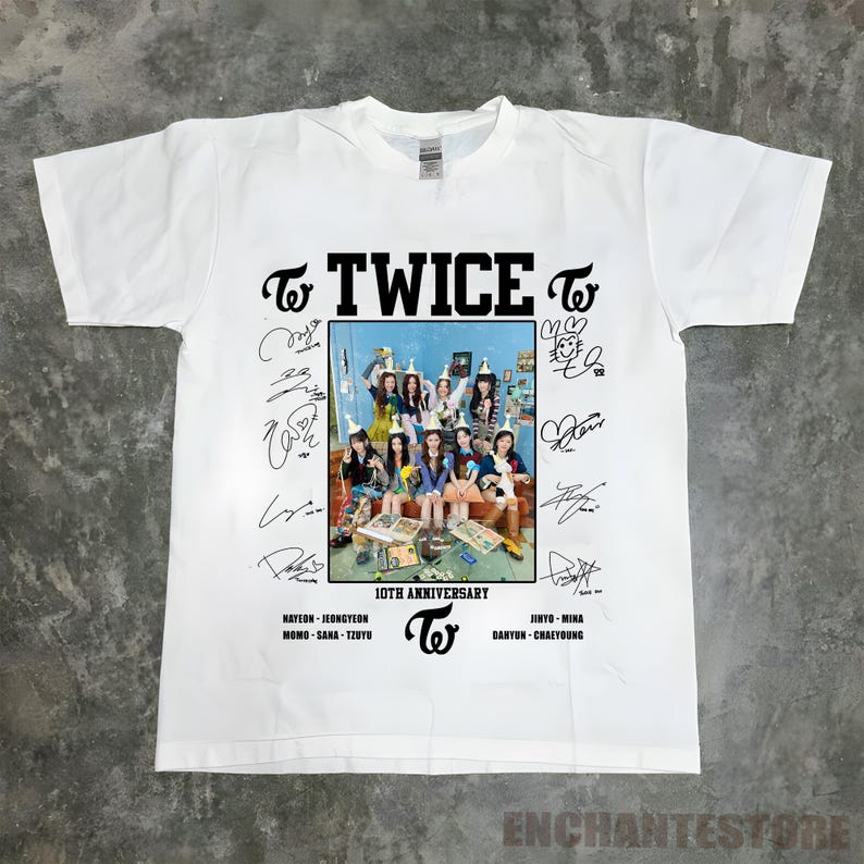 Retro Twice 10th Anniversary The Story Goes On Tour 2026 Shirt