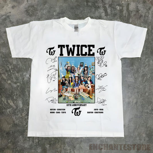 Retro Twice 10th Anniversary The Story Goes On Tour 2026 Shirt