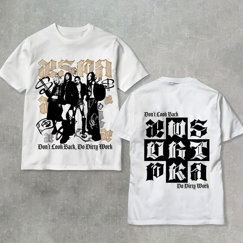 Retro Aespa Dirty Work Shirt