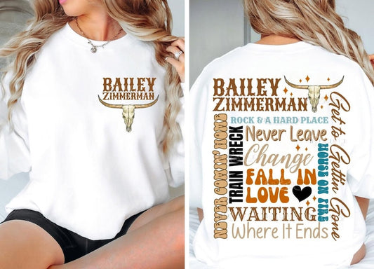 Bailey Zimmerman Vintage Shirt