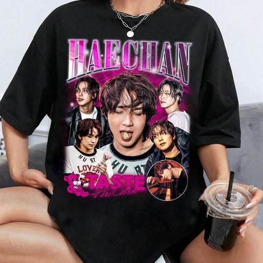 Retro Nct Haechan Taste The 1st Album Shirt