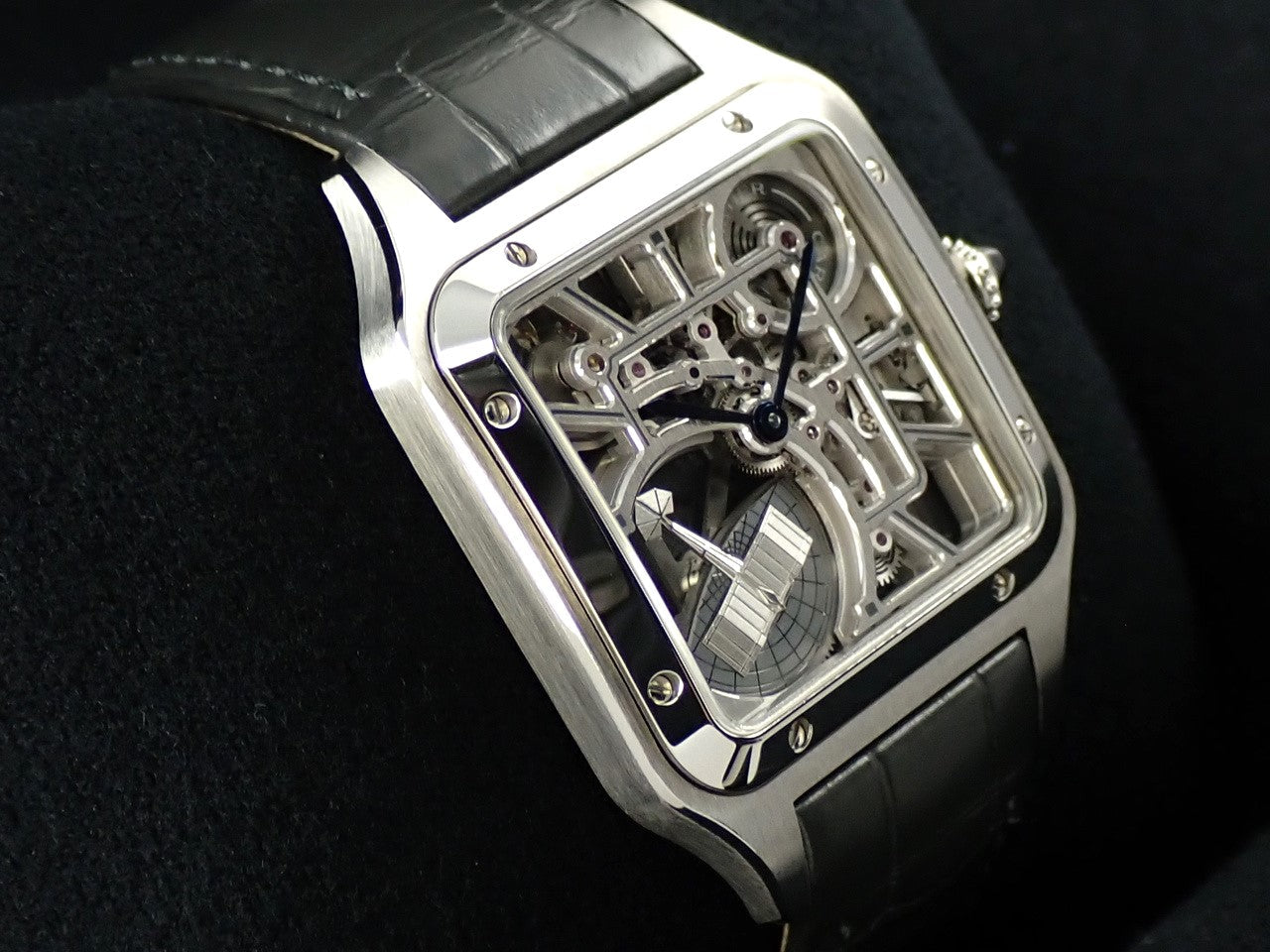 Cartier Santos-Dumont Skeleton Ref.WHSA0032
