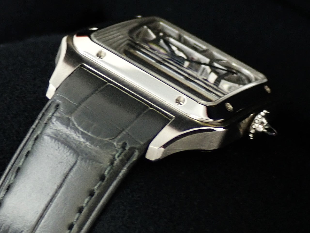 Cartier Santos-Dumont Skeleton Ref.WHSA0032