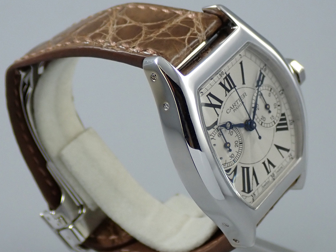 Cartier Tortue One-Push Chronograph Reference 2714