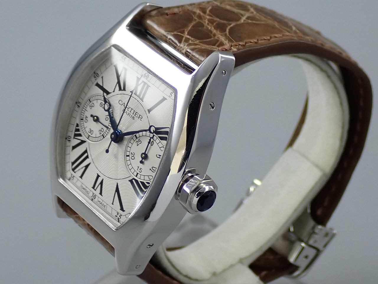 Cartier Tortue One-Push Chronograph Reference 2714