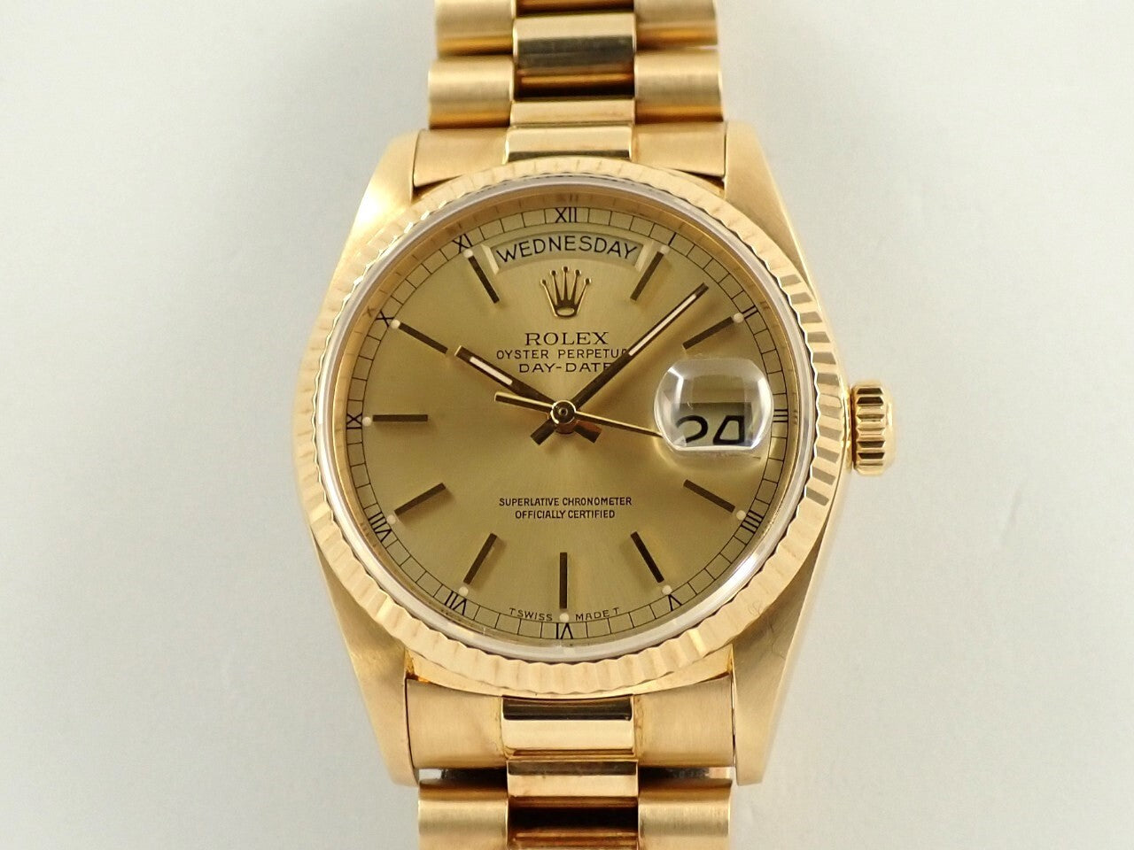Rolex Day Date 36 Ref.18038 R number