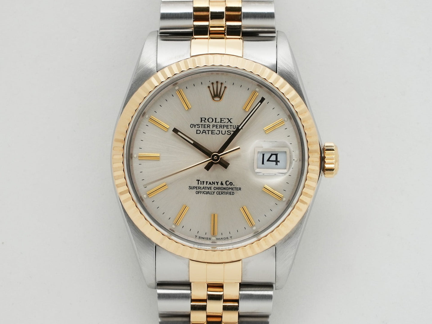 Rolex Datejust TIFFANY & Co. Reference 16013 No. 97