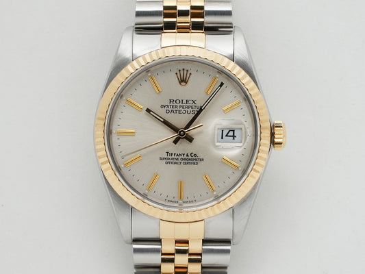 Rolex Datejust TIFFANY & Co. Reference 16013 No. 97