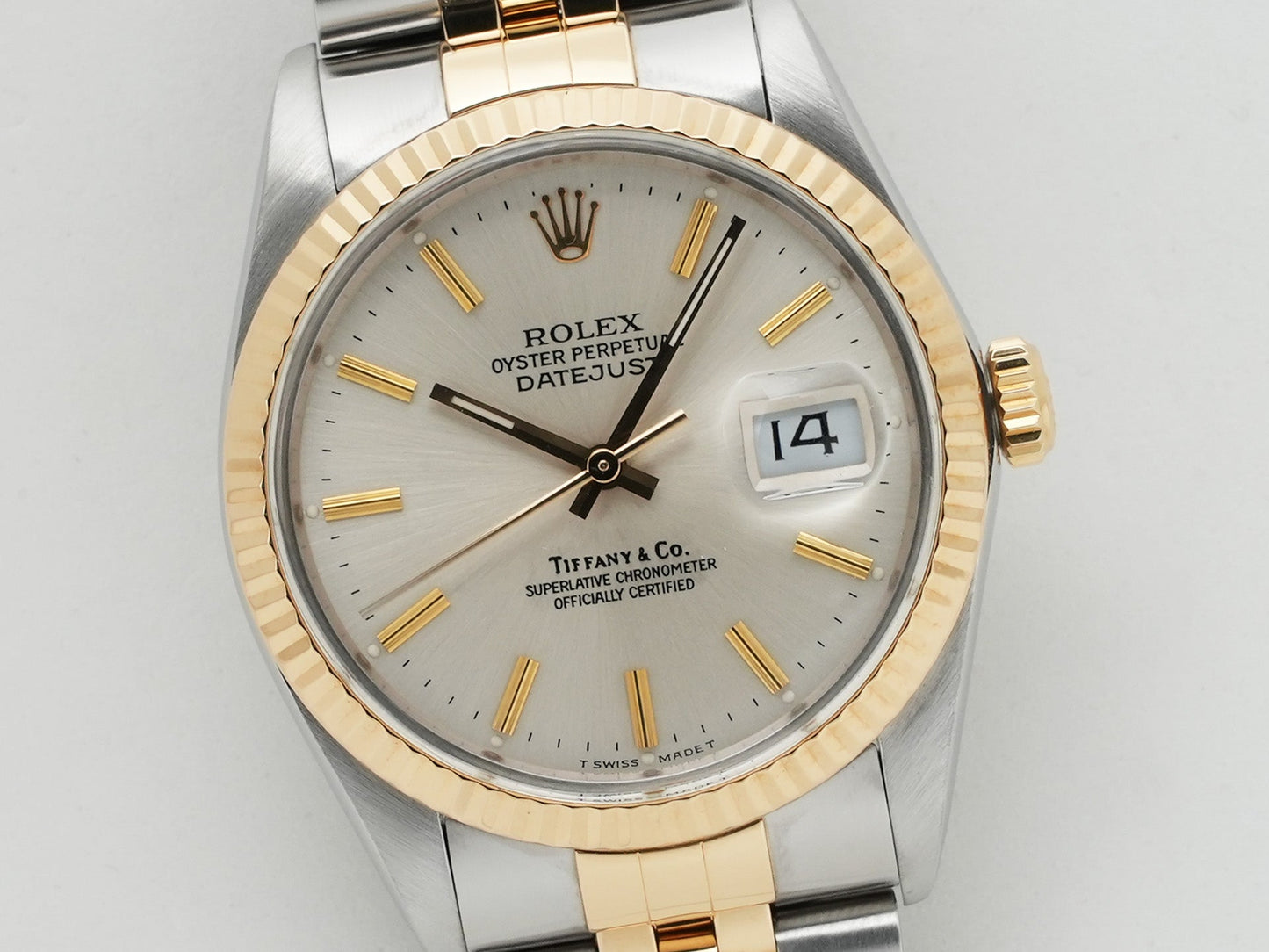 Rolex Datejust TIFFANY & Co. Reference 16013 No. 97