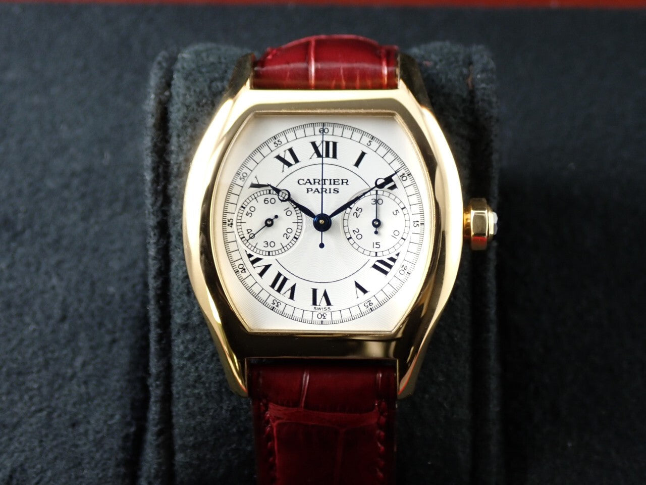 Cartier Tortue One-Push Chronograph Reference 2356