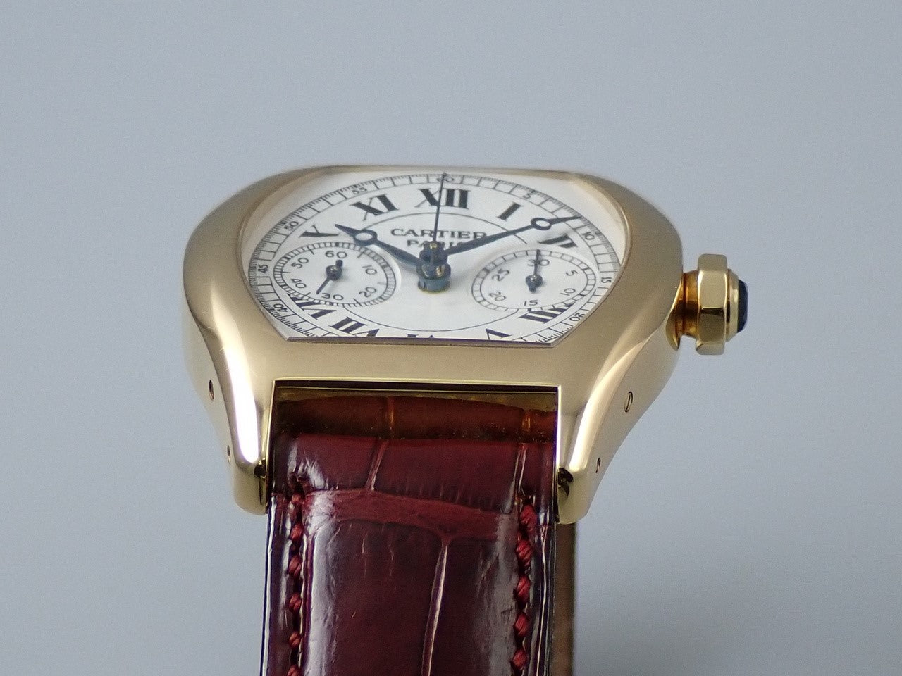 Cartier Tortue One-Push Chronograph Reference 2356