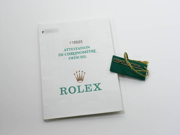 Rolex Daytona  Ref.116523G P-fan