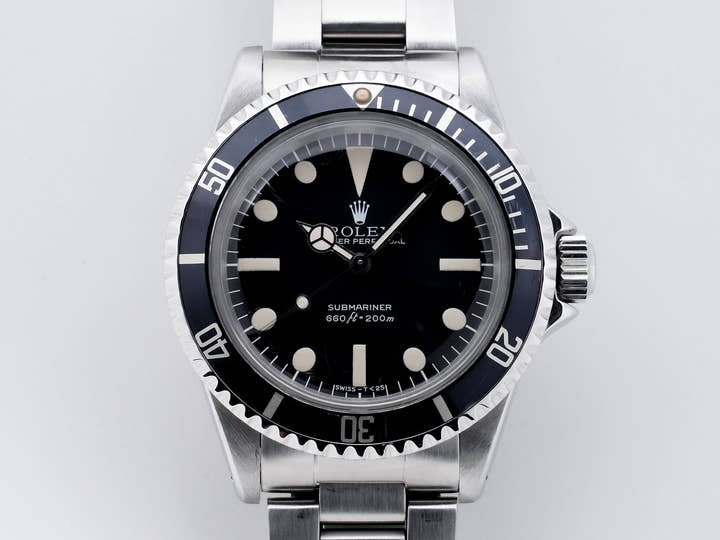 Rolex Submariner  Reference 5513 No. 58