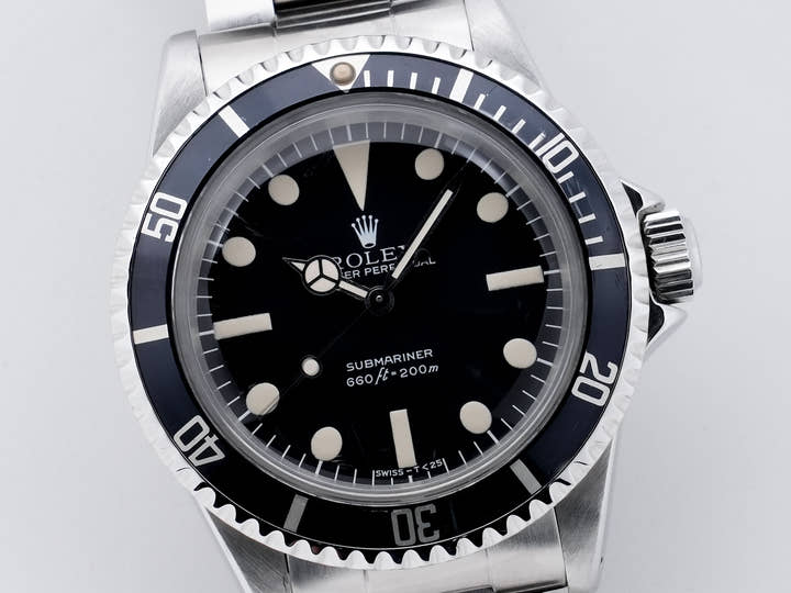 Rolex Submariner  Reference 5513 No. 58