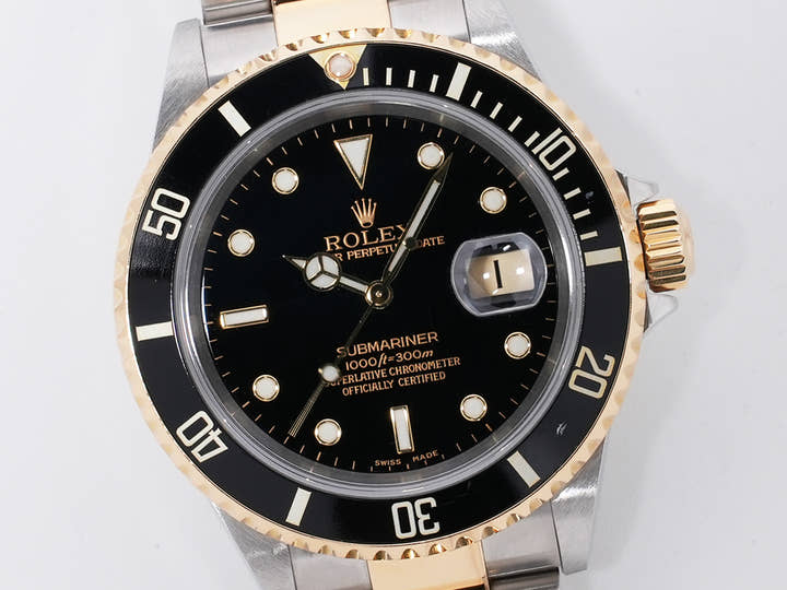Rolex Submariner Date  Ref.16613LN F number