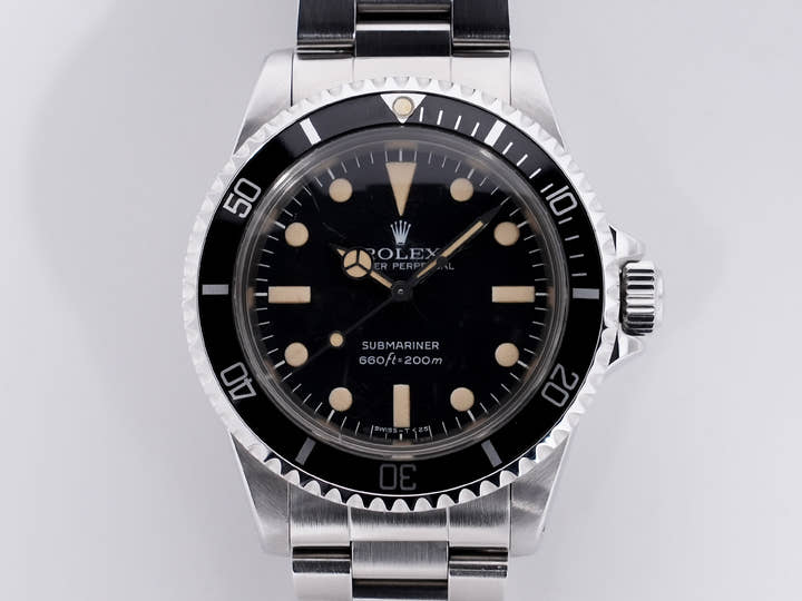 Rolex Submariner  Reference 5513 No. 62