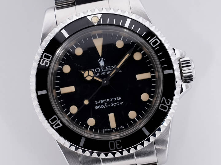 Rolex Submariner  Reference 5513 No. 62