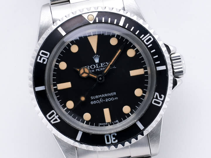 Rolex Submariner  Reference 5513 No. 63