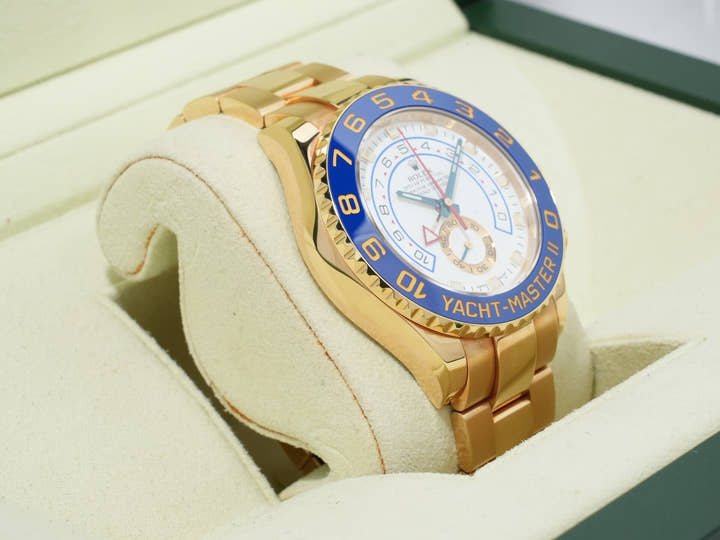 Rolex Yacht-Master II  Reference 116688 18KYG